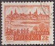 Poland 1960 Paisaje 1 ZT Naranja Scott 956